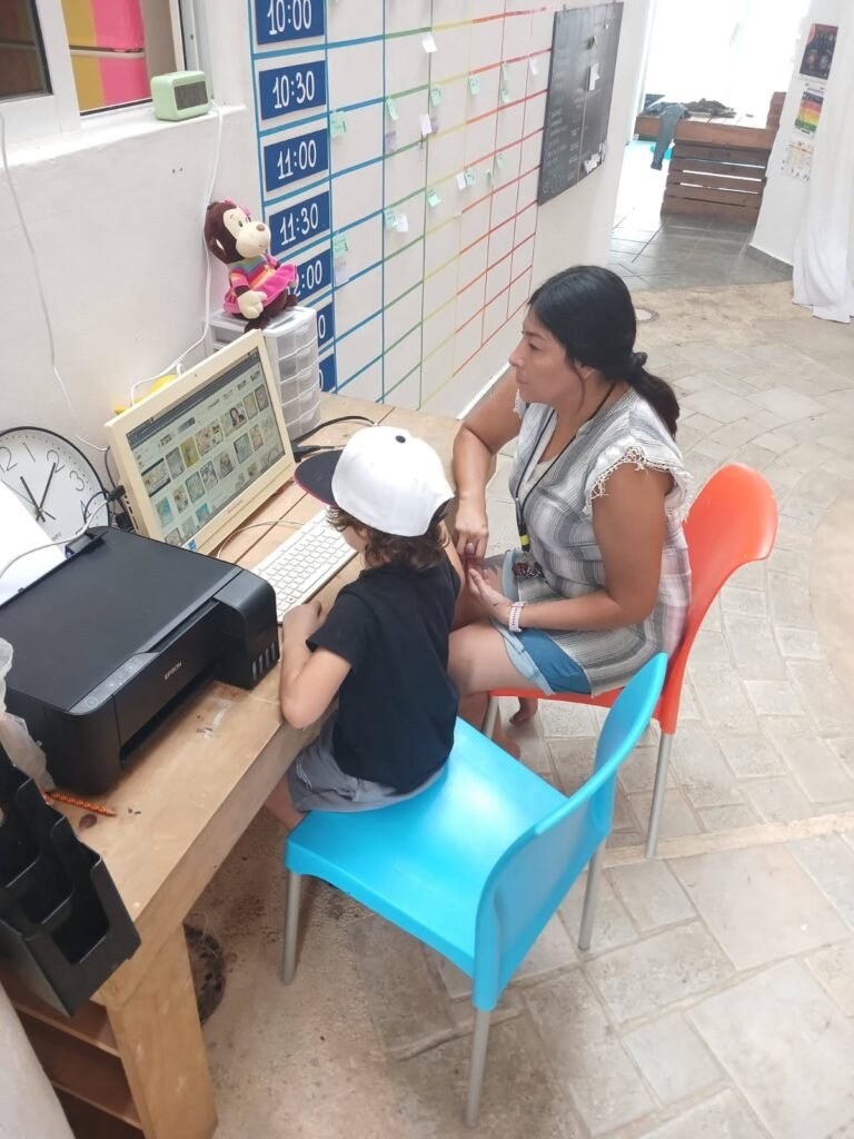 caria facilitadora crecer verde